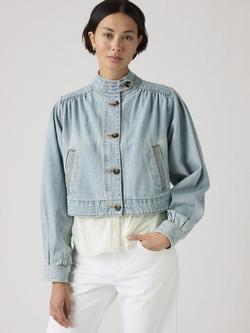 Levi's Parker Cropped Denim Jacket, Hello People, Hello People