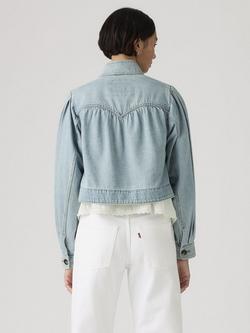 Levi's Parker Cropped Denim Jacket, Hello People - view 2, Hello People