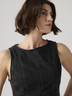 Levi's Leighton Peplum Hem Top, Ny Nights - view 2, Ny Nights