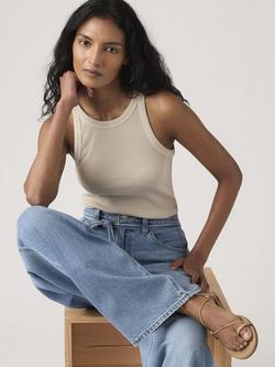 Levi's Essential Racerback Vest Top - view 2, Beige