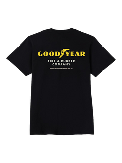 Brixton Goodyear Service Pocket Cotton T-Shirt, Black - view 2, Black