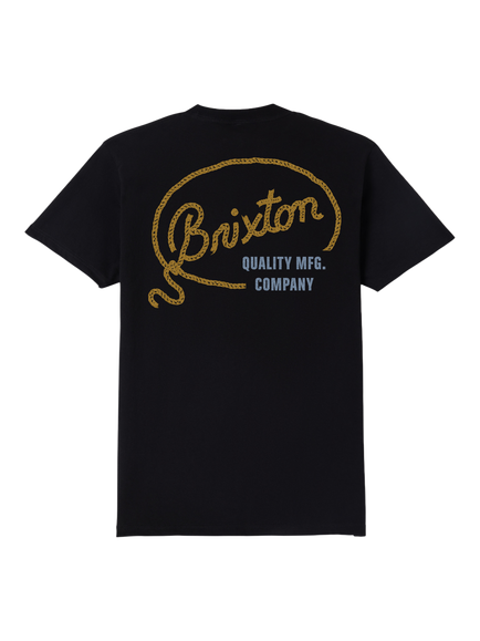 Brixton Gallatin T-Shirt, Black - view 2, Black