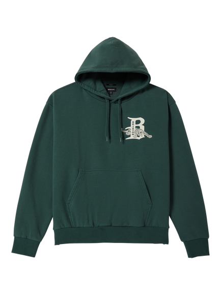 Brixton Predator Hoodie, Primal Green, Primal Green