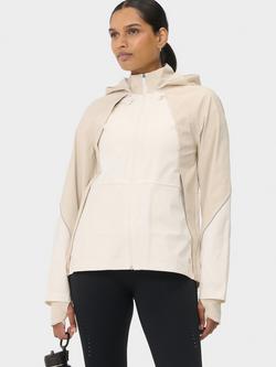 Sweaty Betty Waterproof Running Jacket - view 2, Dove White