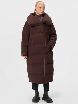 Sweaty Betty Nimbus CloudWeight Longline Puffer Coat, Sable Brown, Sable Brown