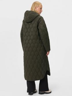 Sweaty Betty On The Move Padded Parka, Nori Green - view 2, Nori Green
