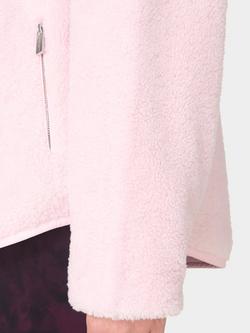 Sweaty Betty Plush Half Zip Fleece, Frost Pink - view 2, Frost Pink