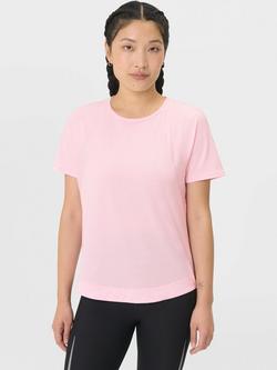 Sweaty Betty Breathe Easy T-Shirt, Nerine Pink