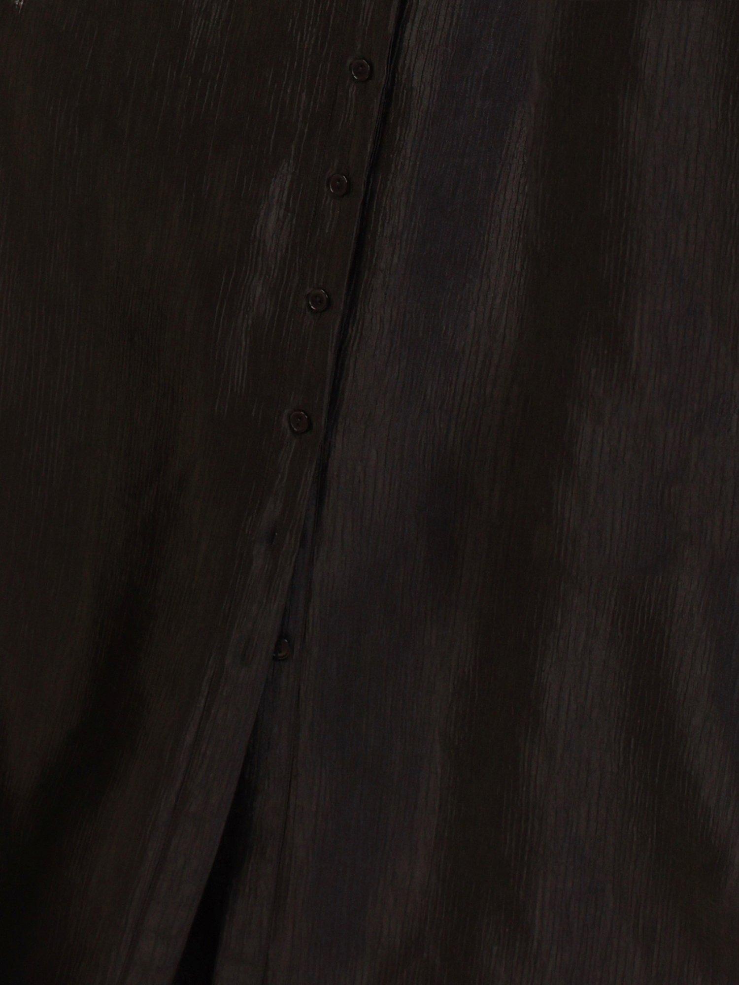 Product image 2 of 2, which shows Traffic People Anything Goes New Romantics Blouse, Black, XS