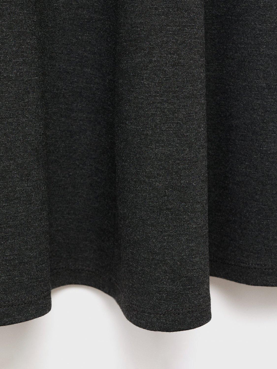 Product image 5 of 8, which shows Mango Denver Seam Detail Mini Dress, Grey, 10