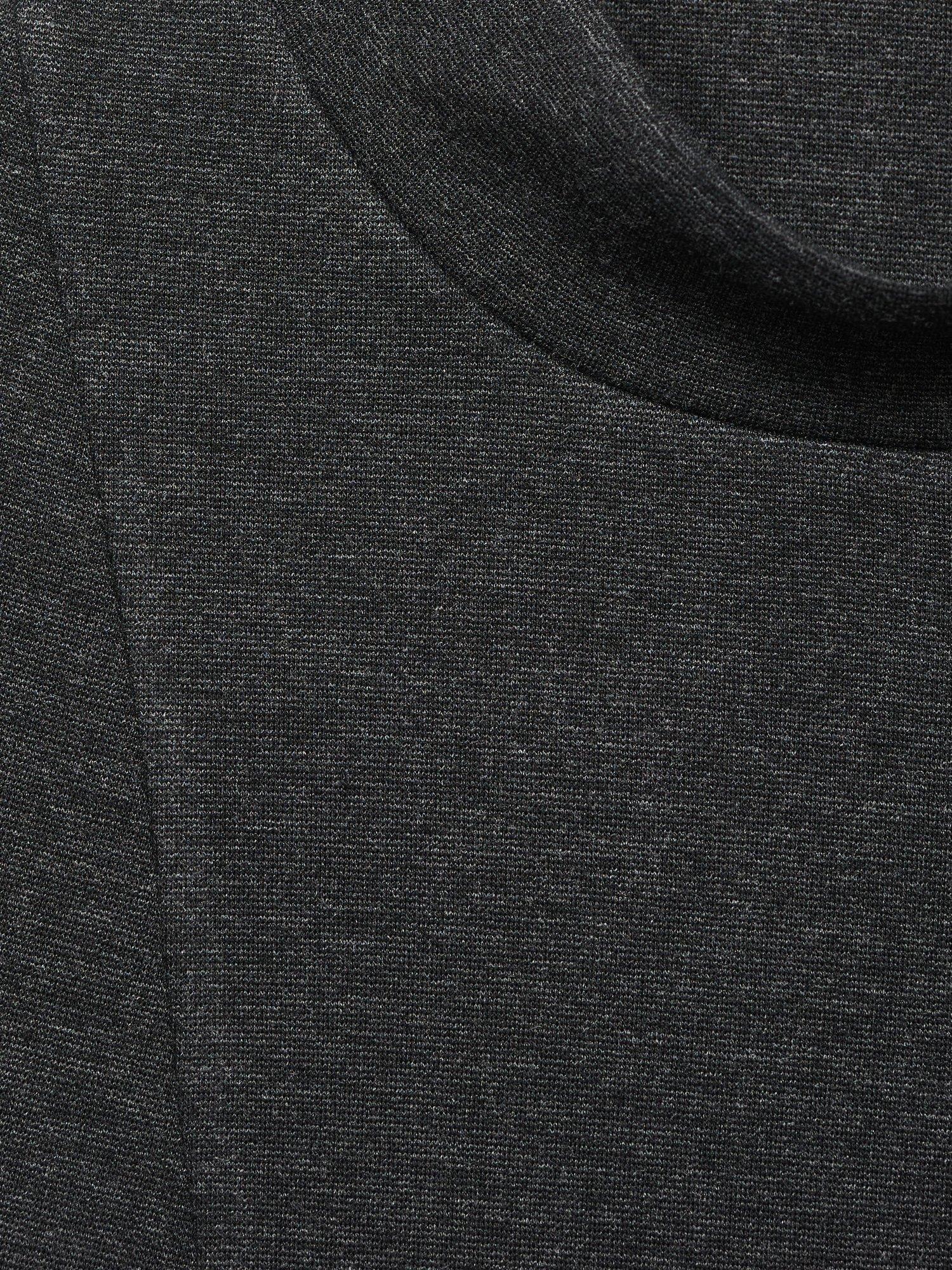 Product image 8 of 8, which shows Mango Denver Seam Detail Mini Dress, Grey, 10