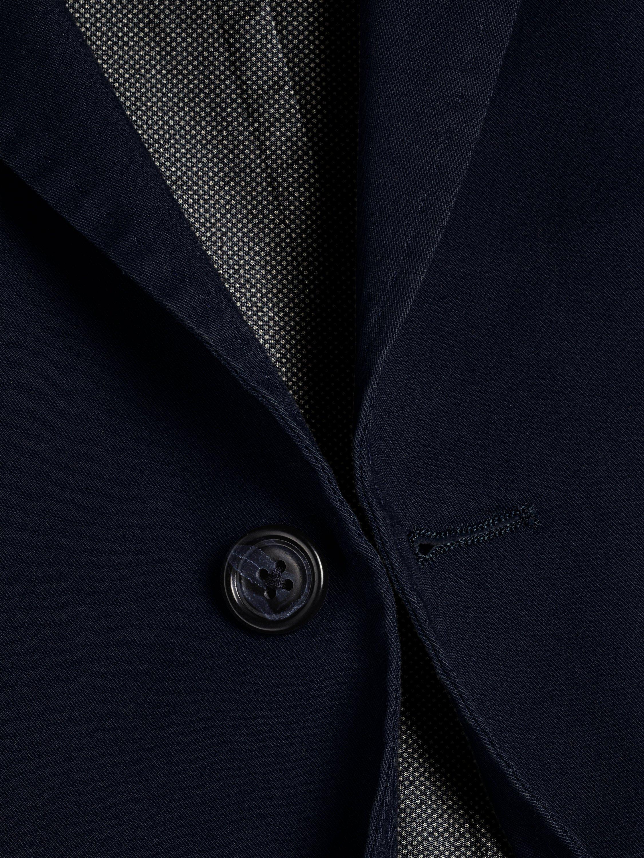 Product image 5 of 5, which shows Charles Tyrwhitt Slim Fit Stretch Cotton Blazer, Navy, 36R