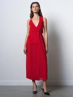 French Connection Vinnie Eden Tailored Dress, Lipstick Red, Lipstick Red