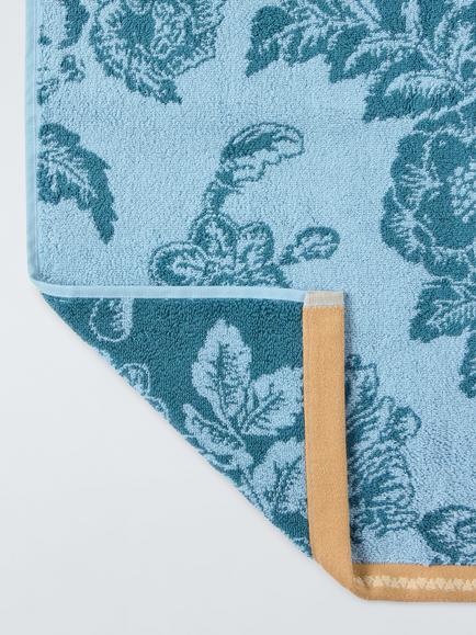 John Lewis x Sanderson Boxwood Cotton Towels - view 2, Caneel