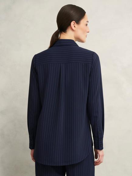 Hobbs Hadley Shirt, Midnight Ivory - view 2, Midnight Ivory