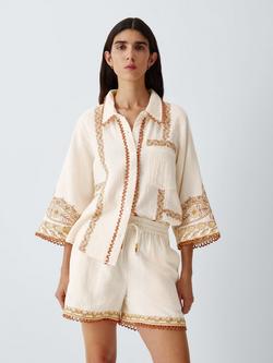 John Lewis Ophelia Co-ord, Ivory, Ivory