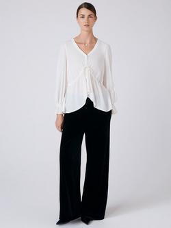 Ghost Tabitha Ruffle Top, Ivory