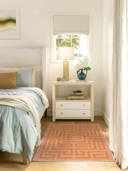 Ruggable Maze Rug, Pink/Orange - view 2, Pink/Orange