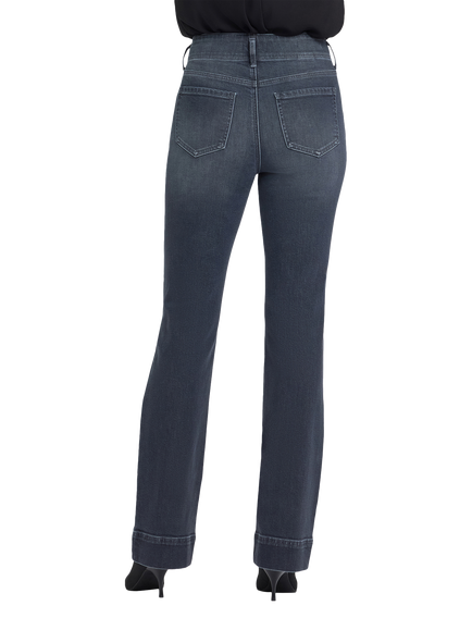 NYDJ Barbara High Rise Bootcut Jeans, Graphite Hill - view 2, Graphite Hill