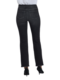 NYDJ Marilyn High Rise Straight Jeans - view 2, Paris Lights