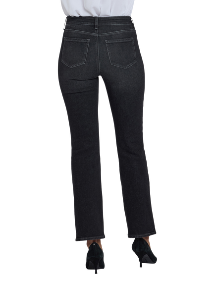 NYDJ Marilyn High Rise Straight Jeans - view 2, Paris Lights