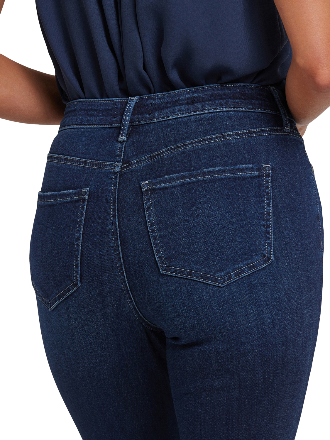 Product image 5 of 5, which shows NYDJ Billie Mini Bootcut Jeans, Ink Skyline, 4