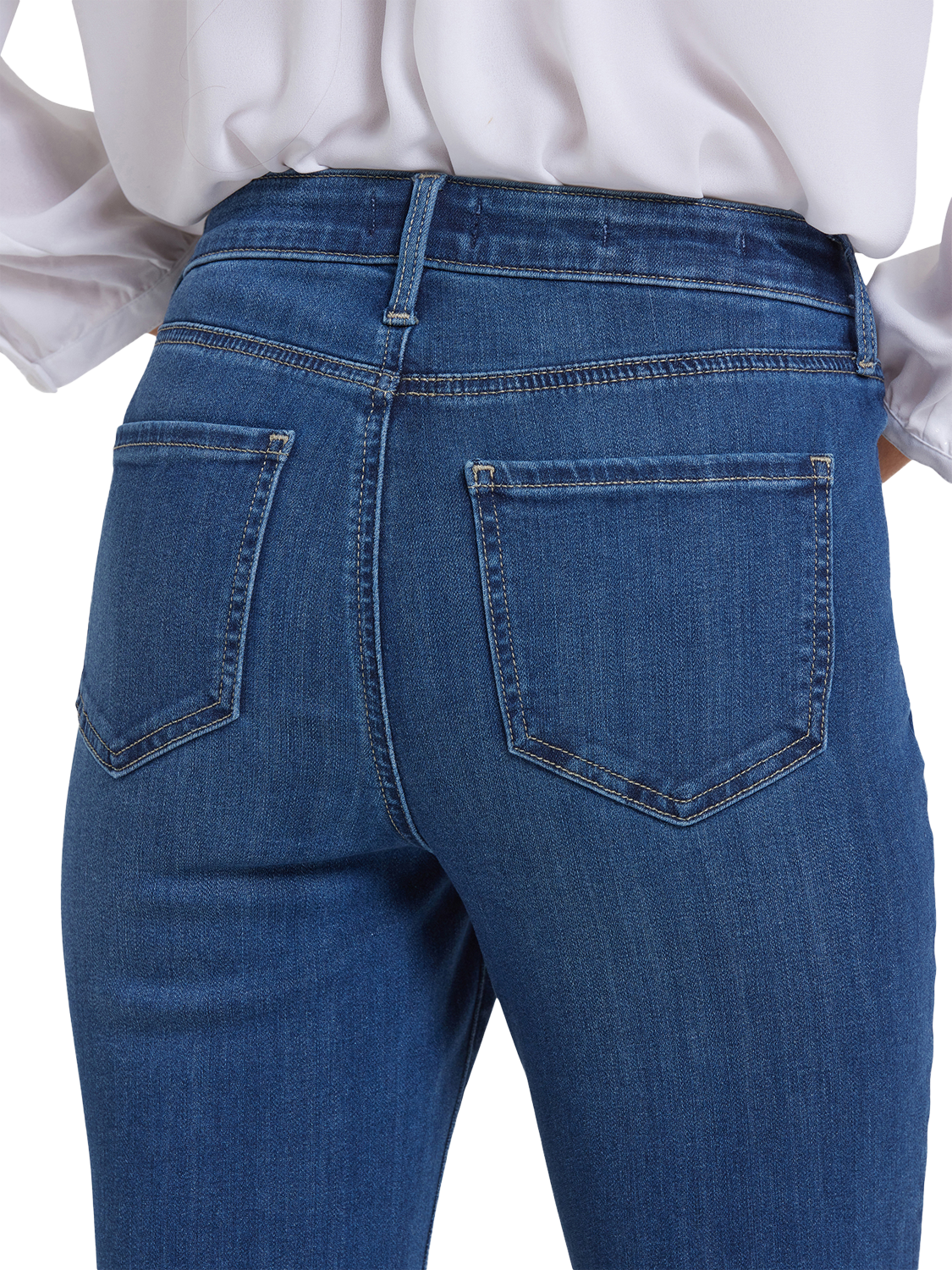 Product image 5 of 5, which shows NYDJ Billie Mini Bootcut Jeans, Vintage Lapis, 4