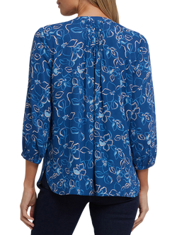 NYDJ Pintuck Blouse - view 2, Fleur D'yvette