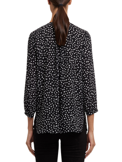 NYDJ Pintuck Blouse - view 2, Francoise Dots