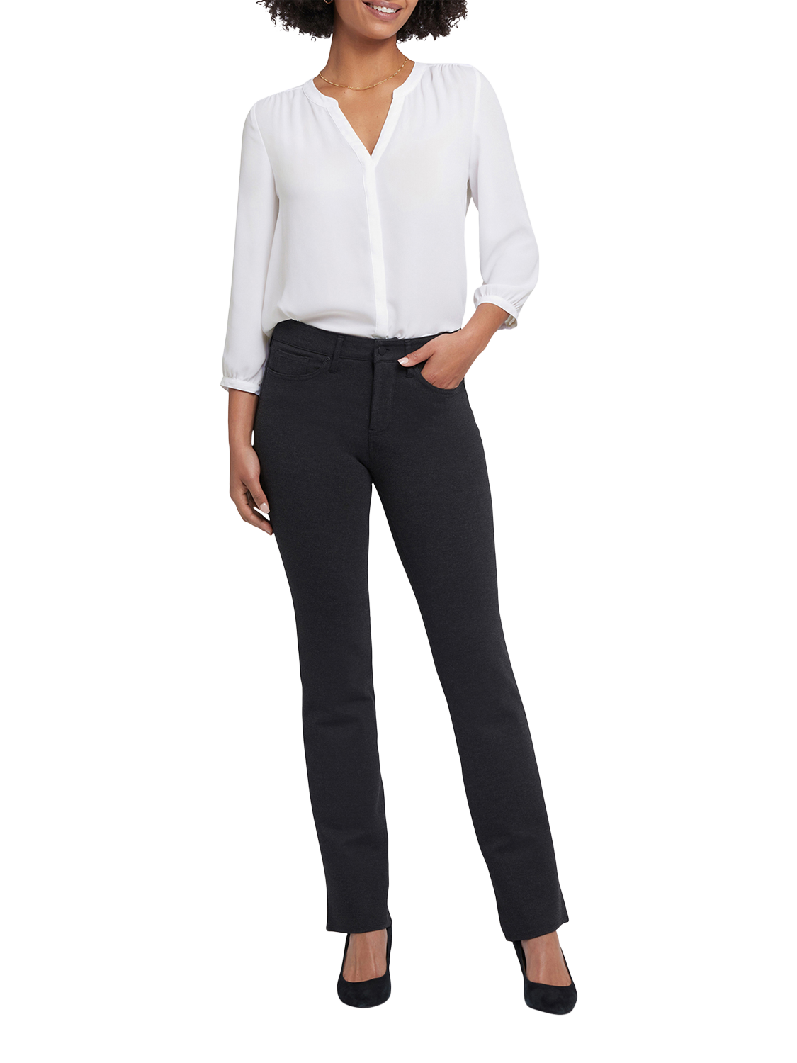 Nydj Apparel Nydj Marilyn Straight Leg Ponte Pants Whitney Trouser