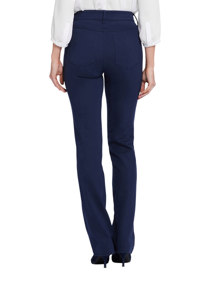 NYDJ Marilyn Sculpt-Her™ Ponte Knit Trousers - view 2, Oxford Navy