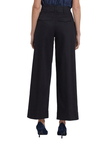 NYDJ Mona Wide Leg Trouser Jeans - view 2, Black