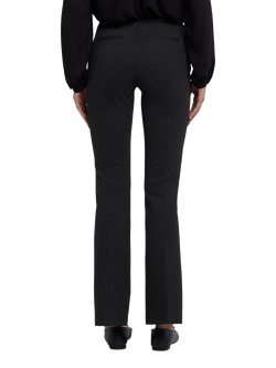 NYDJ Pull-On Flared Trousers Sculpt-Her™ Collection - view 2, Charcoal Heather