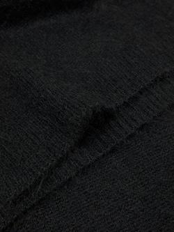 Mango Mohi Knitted Scarf - view 2, Black