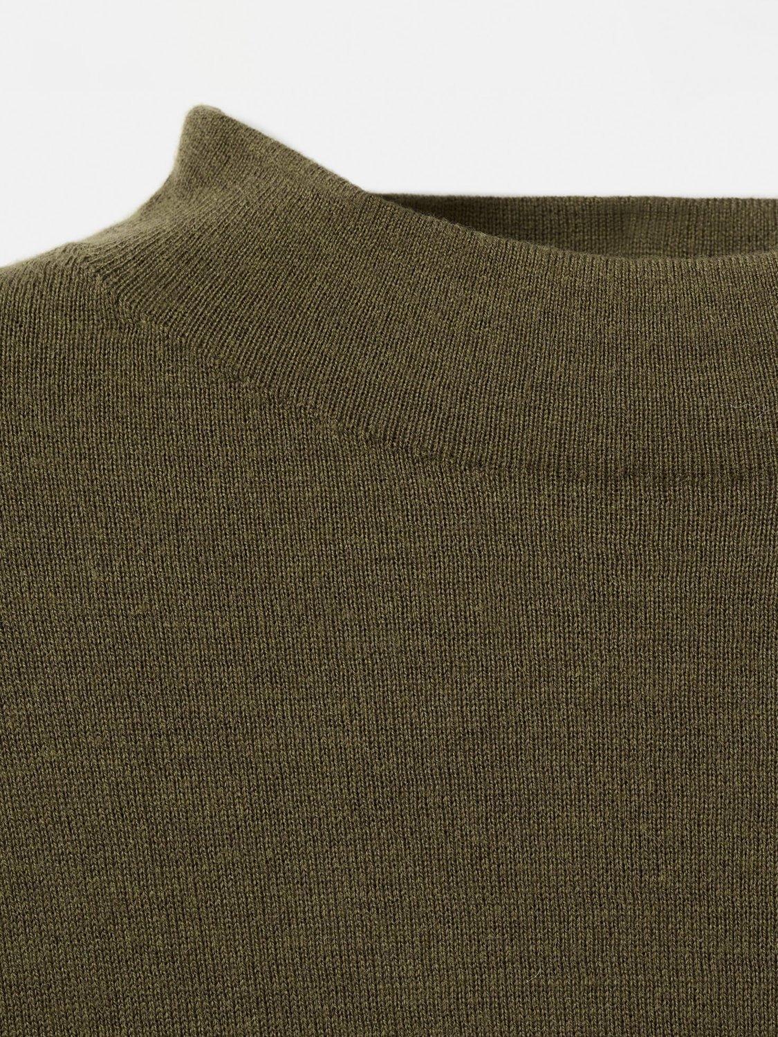 Product image 8 of 8, which shows Mango Brat Midi Dress, Beige/Khaki, 4