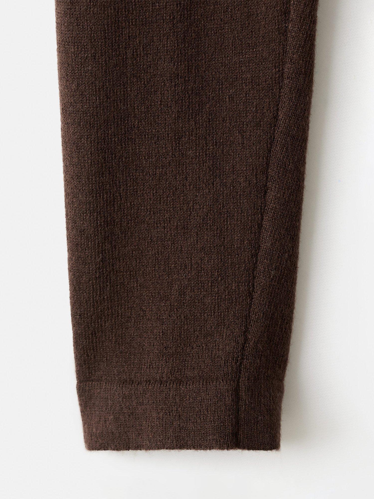 Product image 5 of 8, which shows Mango Brat Midi Dress, Dark Brown, 8