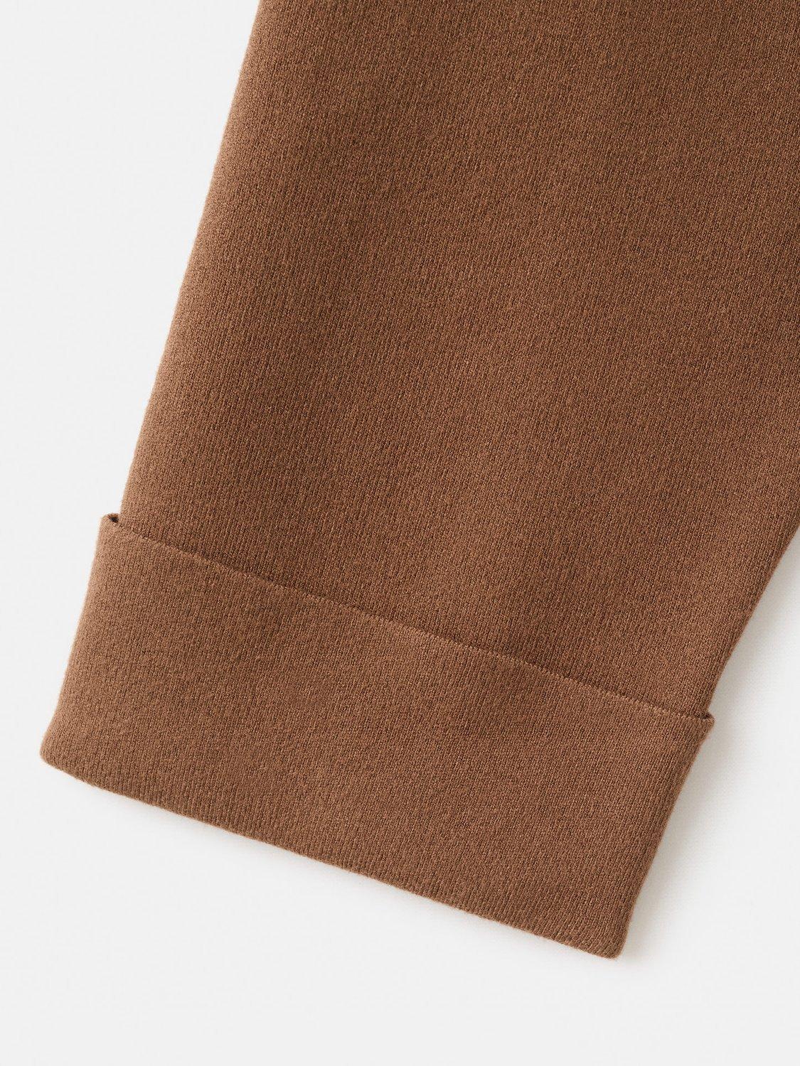 Product image 5 of 8, which shows Mango Berta High Neck Jumper, Dark Brown, M