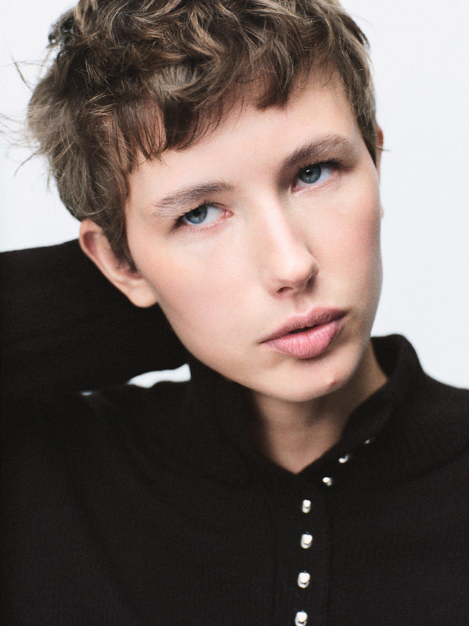 Product image 2 of 6, which shows Mango Limones Button Neck Jumper, Black, XS