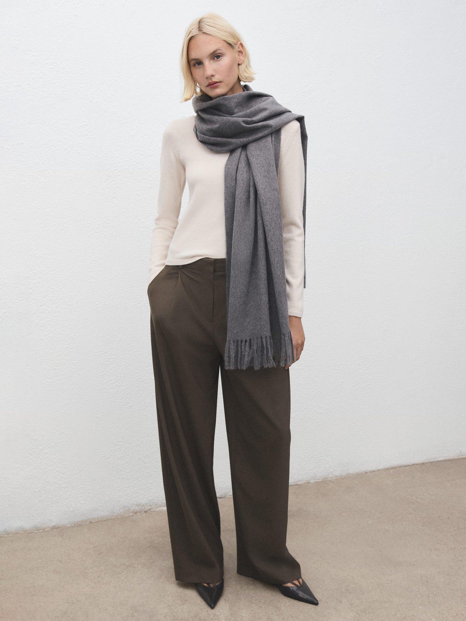 Product image 2 of 8, which shows Mango Seeds Boat Neck Jumper, Natural White, XXL