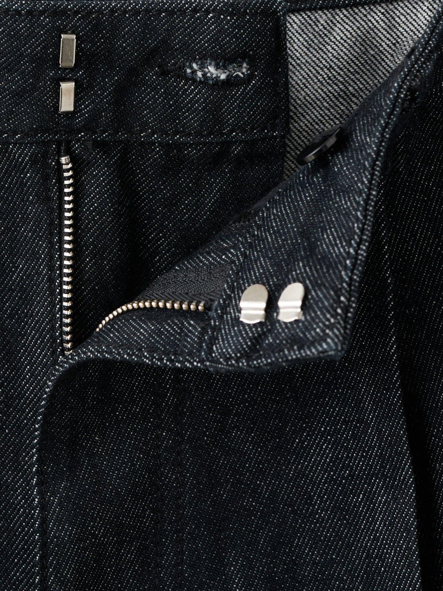 Product image 7 of 7, which shows Mango Loise Wide Leg Trousers, Black, 10