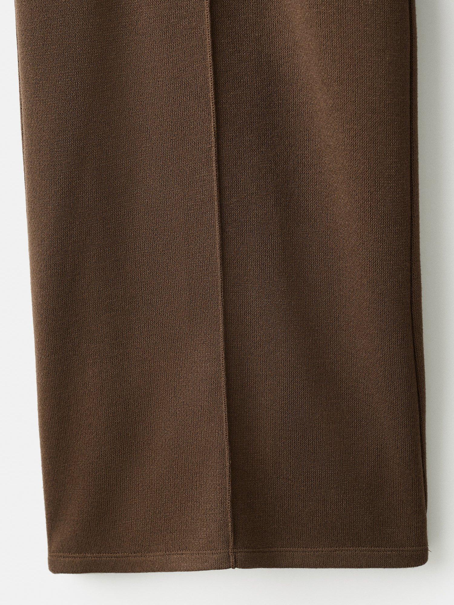 Product image 5 of 8, which shows Mango Lucca Tailored Trousers, Brown, L