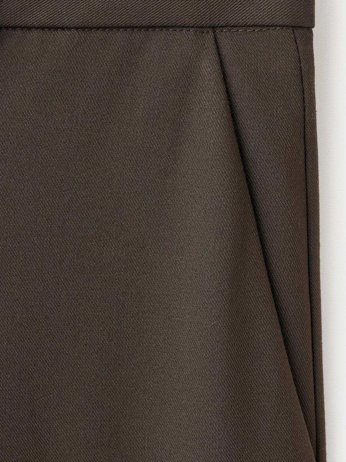 Product image 5 of 9, which shows Mango Pau Tailored Trousers, Khaki, 12
