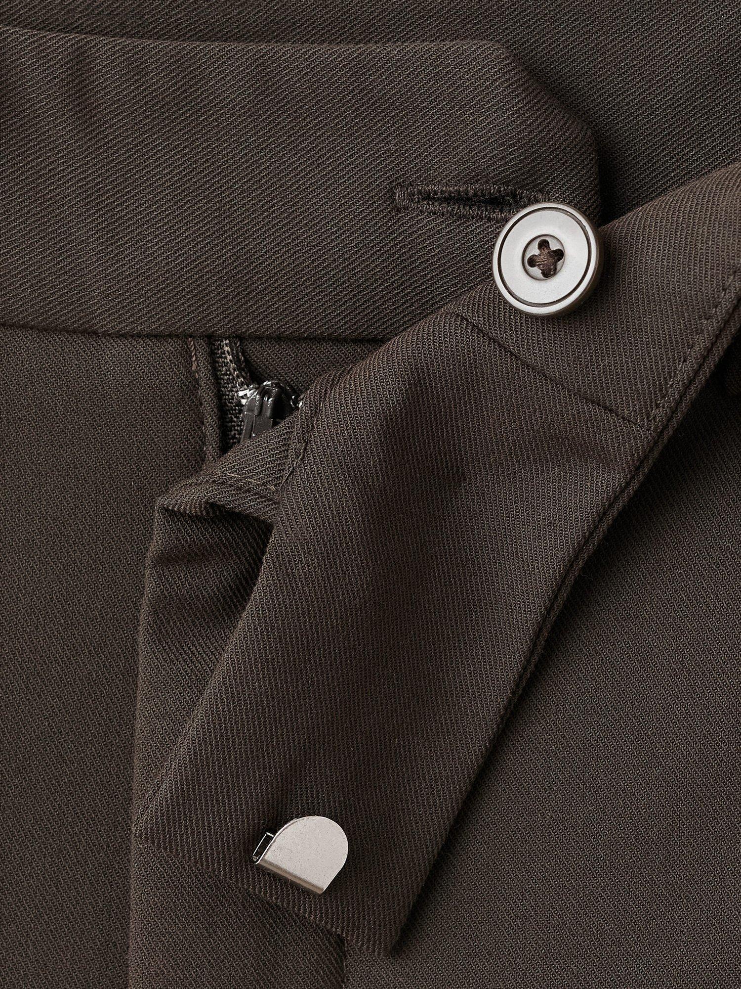 Product image 9 of 9, which shows Mango Pau Tailored Trousers, Khaki, 12