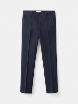 Mango Kids' Ceremony Trousers, Navy, Navy