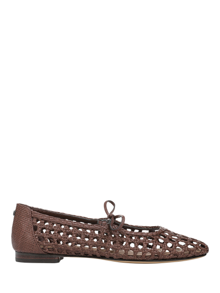Sam Edelman Marcie Ballerina Pumps, Terazzo Brown, Terazzo Brown