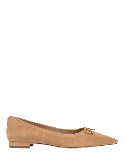 Sam Edelman Esmira Pointed Toe Ballerina Pumps, Cyprus Tan, Cyprus Tan