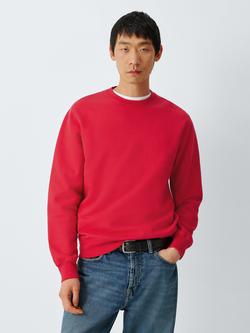 Colorful Standard Cotton Sweatshirt, Scarlet Red