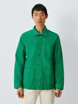 Colorful Standard Organic Cotton Workwear Jacket, Kelly Green