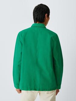 Colorful Standard Organic Cotton Workwear Jacket - view 2, Kelly Green