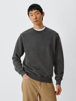 Colorful Standard Classic Organic Cotton Crew Neck Jumper, Faded Black